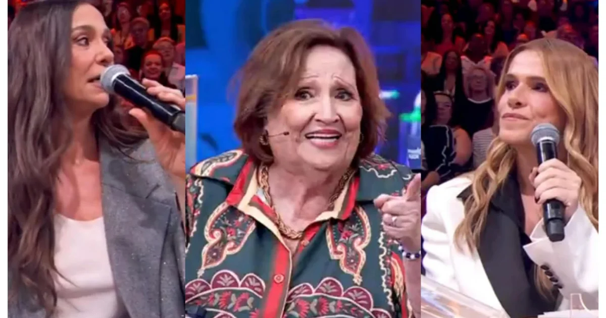 Dona Déa se incomoda com postura de Ingrid Guimarães e Mônica Martelli