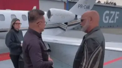 Dono da propriedade relata como encontrou local onde helicóptero com cantor Rick caiu em SC