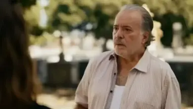Em Quem Ama Cuida, Otoniel surpreende César ao revelar segredo do passado