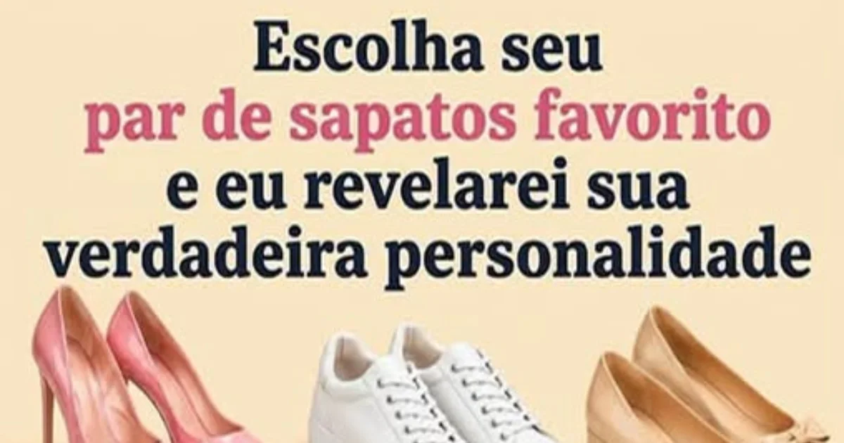 Escolha seu par de sapatos favorito e veja o que essa escolha pode revelar sobre seu jeito de ser