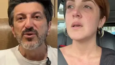 Esposa de Lito Sousa se emociona e faz desabafo sobre estado de saúde
