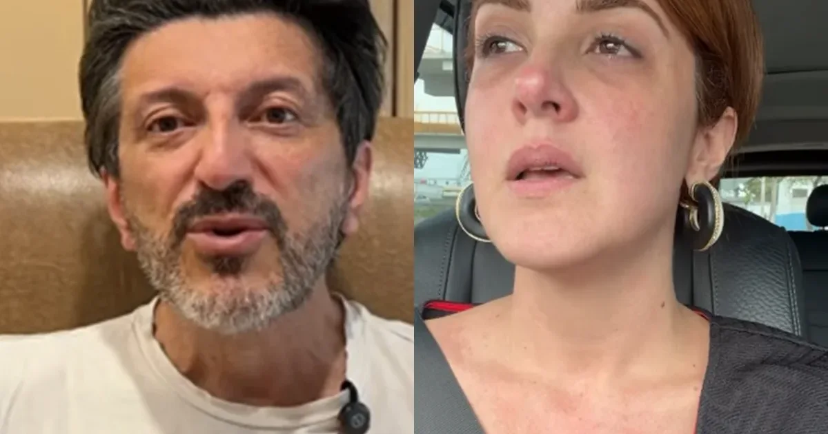 Esposa de Lito Sousa se emociona e faz desabafo sobre estado de saúde