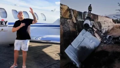 Estado de saúde do cantor Rey Vaqueiro vem à tona após queda de avião