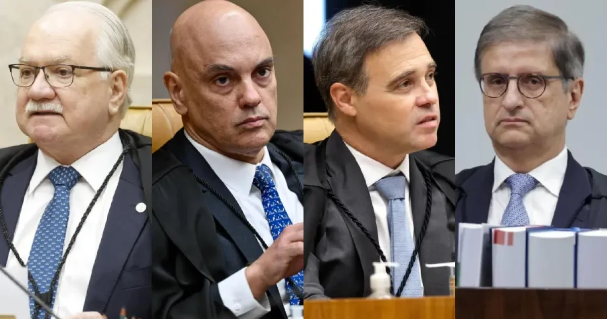 Fachin conversa com Moraes e Mendonça antes de sessão que pode mudar tudo