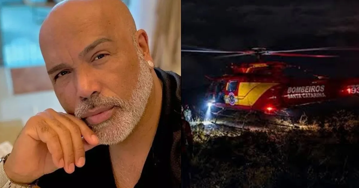 Família de Rick vem á público com detalhes após helicóptero com o cantor desaparecer em SC