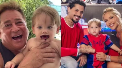 Festa de José Leonardo reúne família, mas ausência de Leonardo surpreende