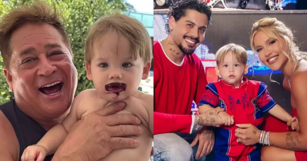 Festa de José Leonardo reúne família, mas ausência de Leonardo surpreende