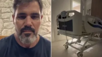 Filha de Juliano Cazarré é internada na UTI, e ator faz pedido nas redes sociais
