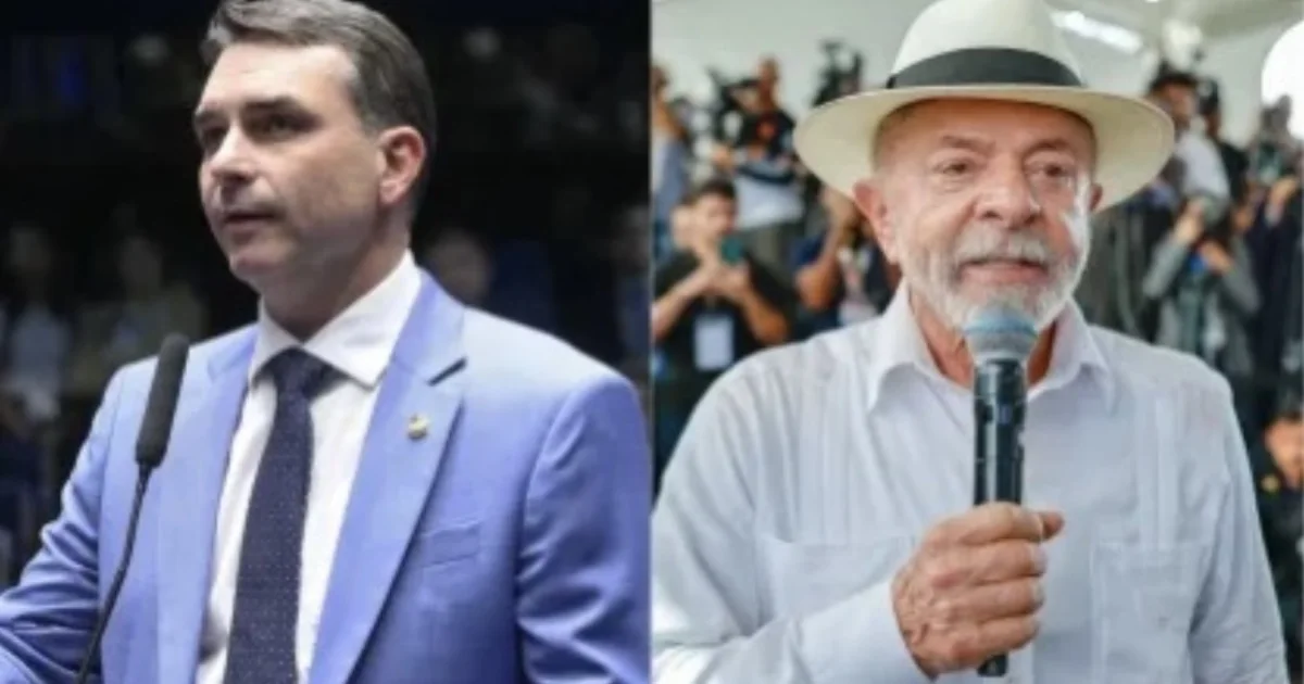 Flávio Bolsonaro e Lula ficam separados por apenas 1 ponto em nova pesquisa presidencial