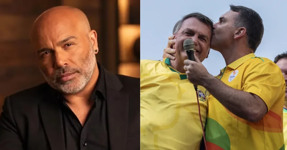 Flávio Bolsonaro faz homenagem ao Rick e relembra vídeo do cantor ao lado de Bolsonaro