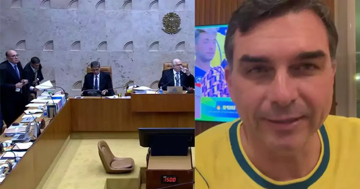 Flávio Bolsonaro pede suspeição de Flávio Dino no STF e questiona atuação do ministro em casos eleitorais