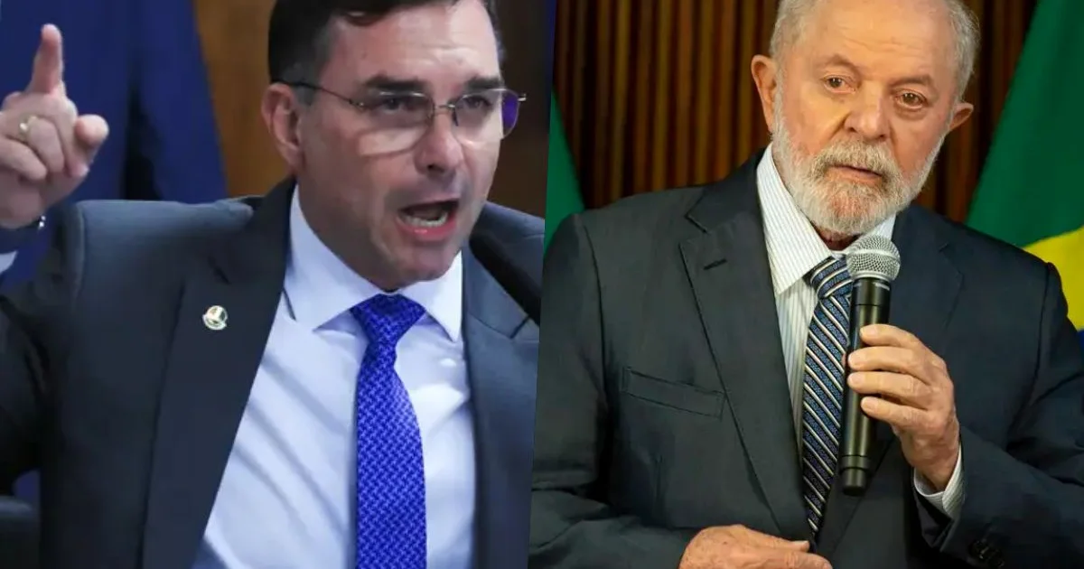 Flávio Bolsonaro se manifesta e quer rebater acusações de Lula na televisão