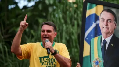 Flávio relata incidente durante carreata em Goiânia
