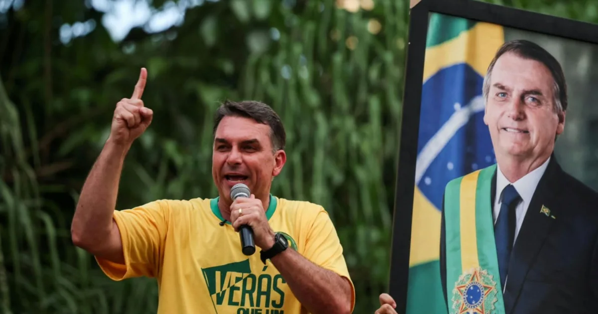 Flávio relata incidente durante carreata em Goiânia