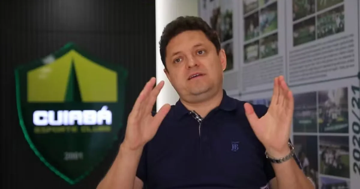 Foi isso que Cristiano Dresch, presidente do Cuiabá falou sobre o Santos