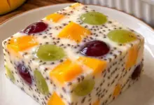 Gelatina com chia e frutas: sobremesa leve, colorida e fácil de preparar