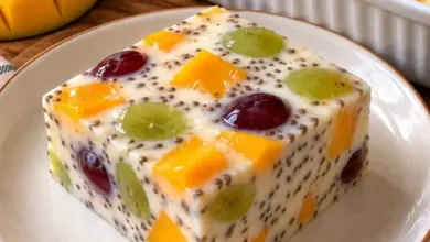 Gelatina com chia e frutas: sobremesa leve, colorida e fácil de preparar