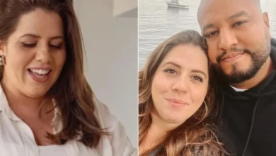 Gesto emocionante: Grávida e após 15 anos de casamento, Tati Machado e o marido encantam o público