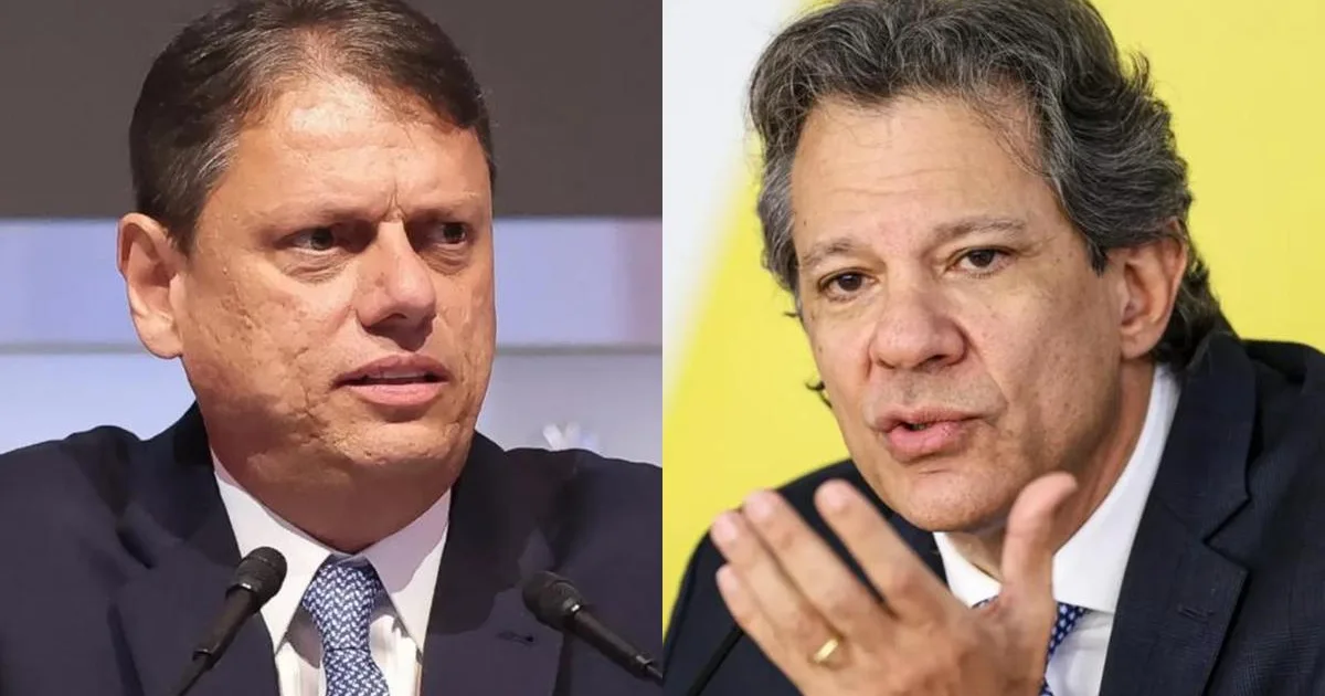 Haddad diz que Tarcísio recebeu propina de Vorcaro