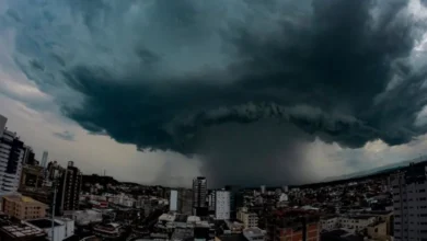 Inmet emite alerta de tempestade para 13 estados neste domingo (6)