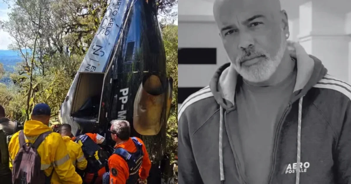 Item encontrado no local da queda do helicóptero de Rick pode explicar a causa da tragédia
