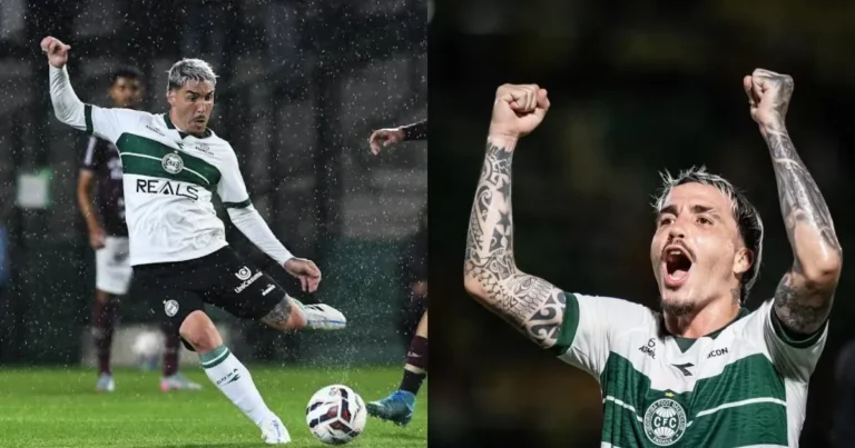 Jogador do Coritiba, Josué pode alcançar marco histórico no Campeonato Brasileiro