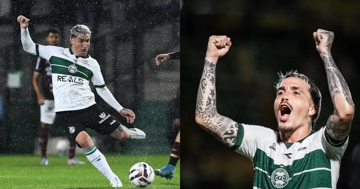 Jogador do Coritiba, Josué pode alcançar marco histórico no Campeonato Brasileiro