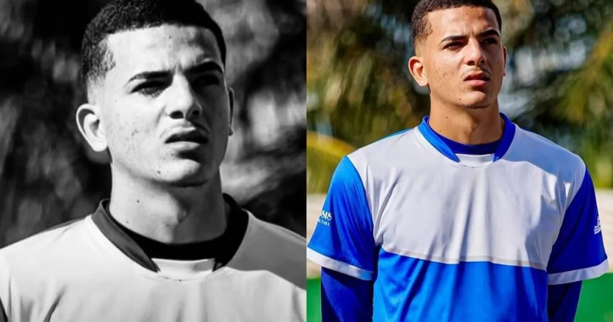 Jovem goleiro morre aos 18 anos após passar mal e sofrer AVC