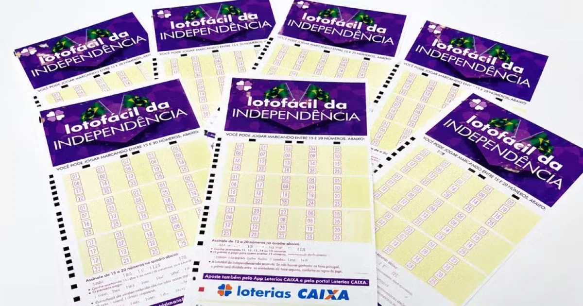 Lotofácil da Independência: Caixa muda horário do sorteio e amplia prazo para apostas