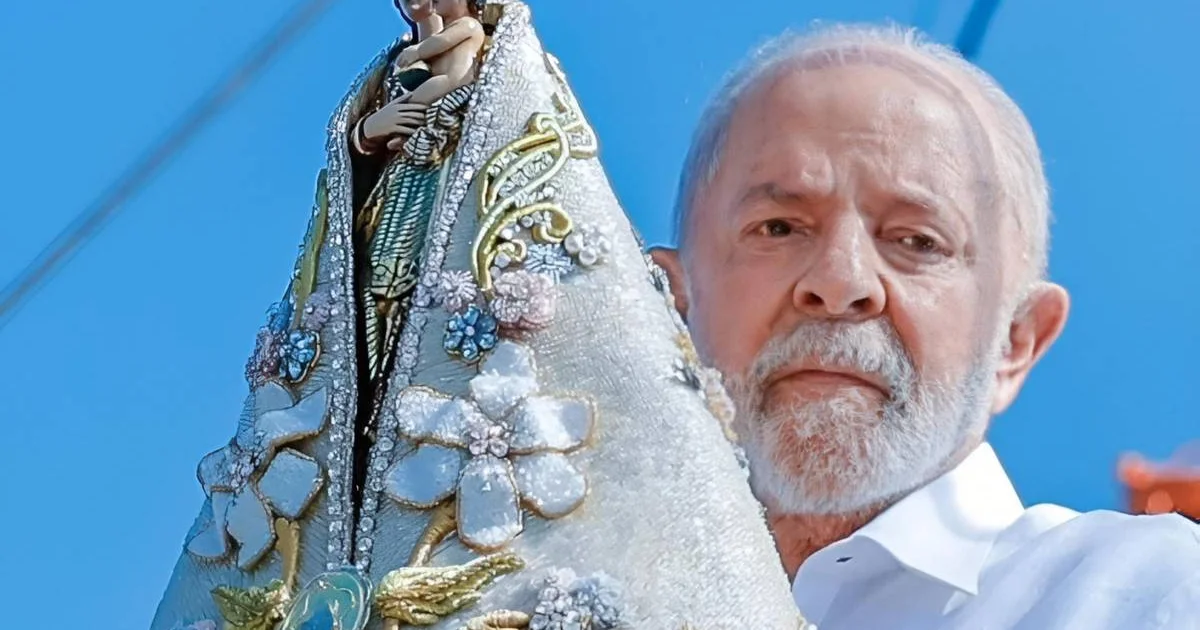 Lula exibe imagem religiosa durante discurso e faz declaração firme