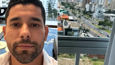 Médico escala até 6º andar para entrar em apartamento da ex e acaba atingido
