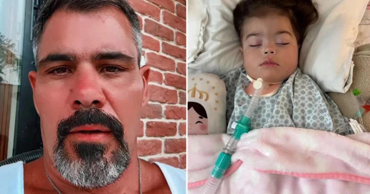 Momento delicado: Juliano Cazarré atualiza estado de saúde da filha e mobiliza fãs em apelo