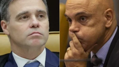 Moraes e Mendonça têm discussão nos bastidores do STF, segundo relatos