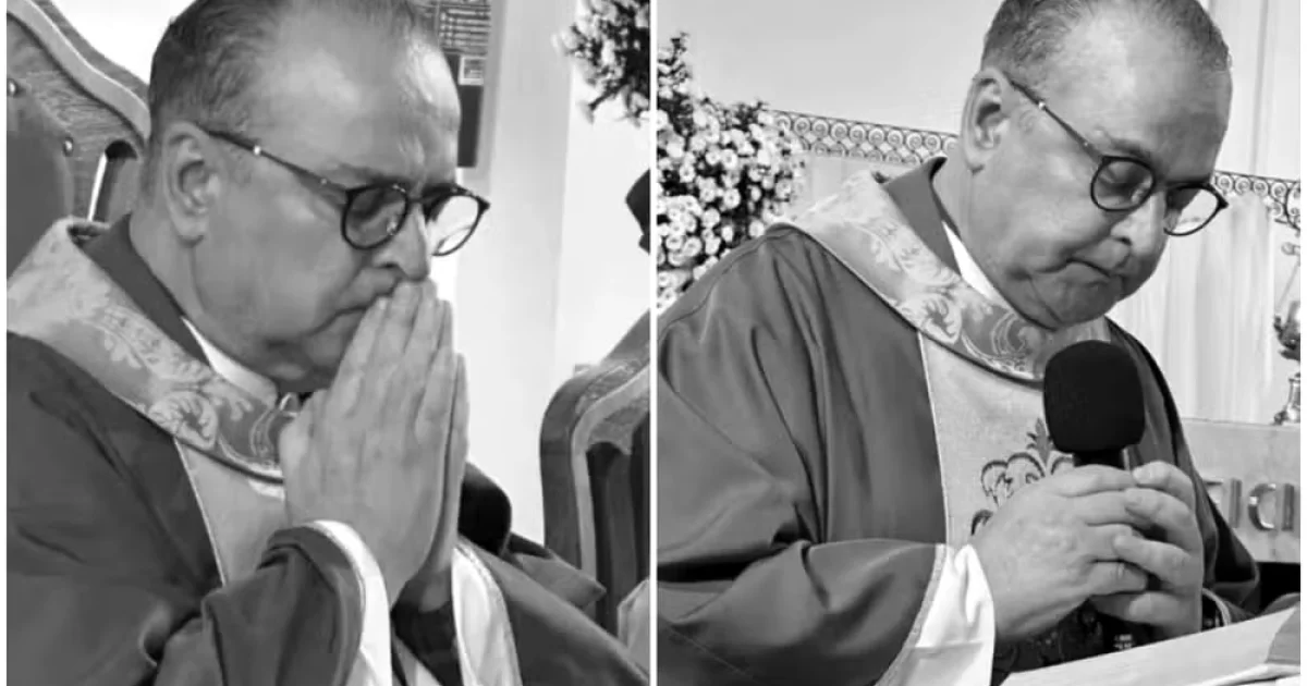 Morre Padre Guaraciba Lopes em grave acidente aos 71 anos, fiéis e familiares estão desolados