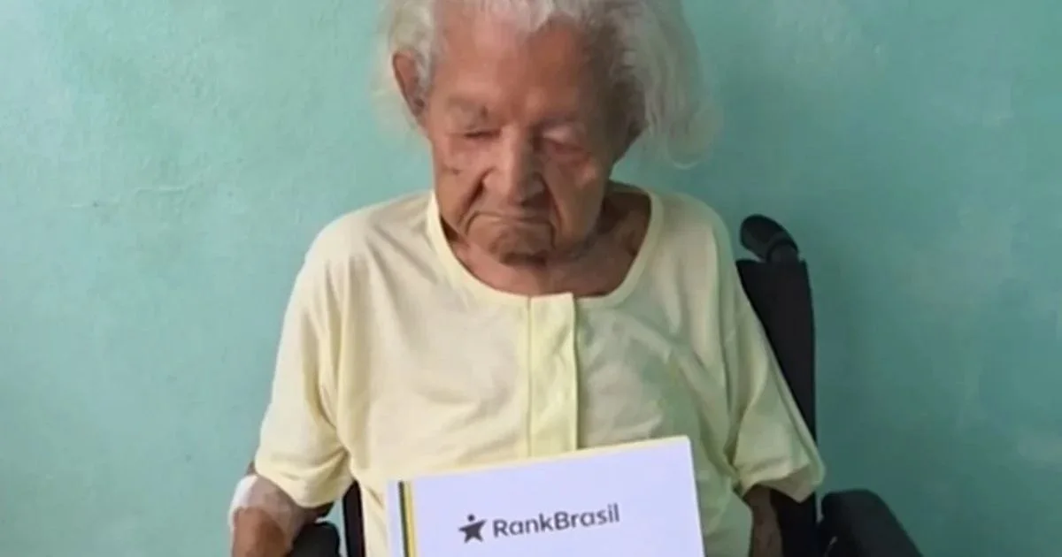 Mulher mais idosa do Brasil chama atenção ao revelar seu alimento preferido
