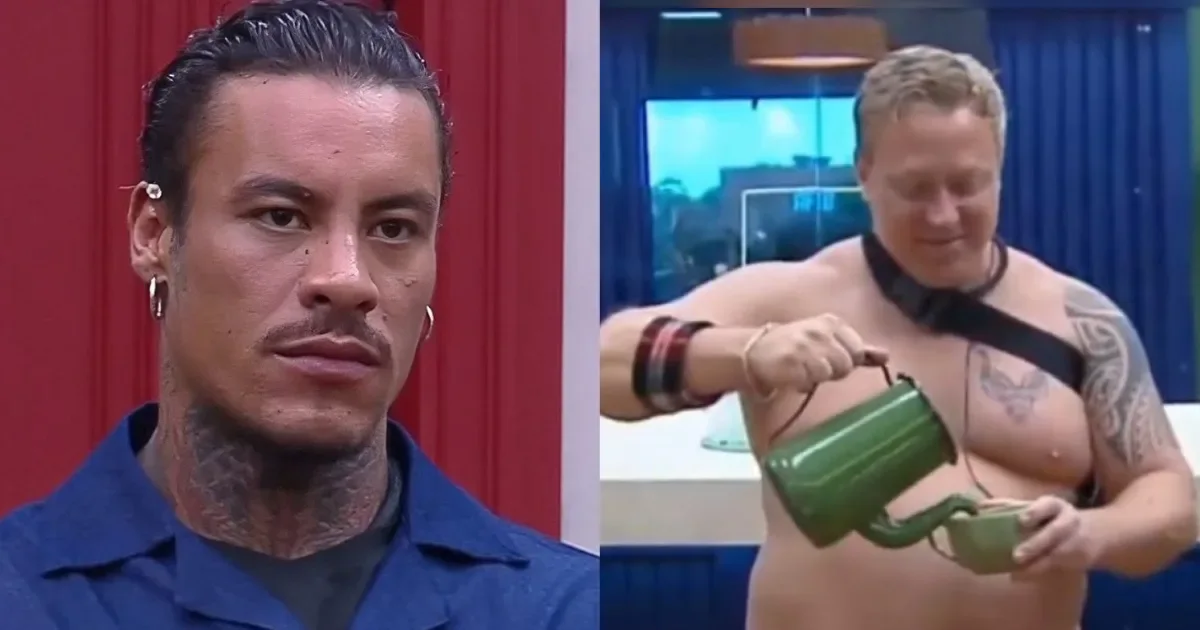 Murilo chama atenção de Sérgio por essa atitude em A Fazenda 18