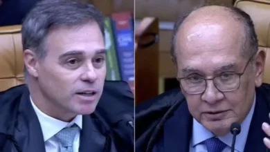 Não aponte o dedo pra mim! Não está falando com qualquer um", diz Mendonça a Gilmar