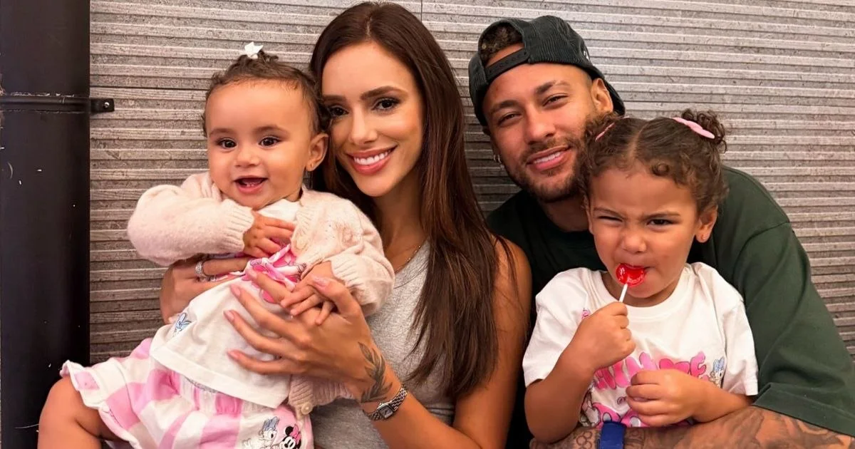 Neymar revela nome da quinta filha em post