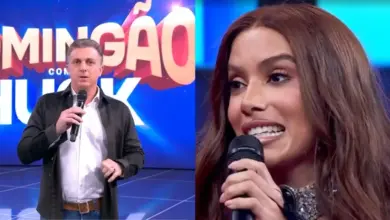 No Domingão, Anitta não se segura e revela detalhe dos bastidores