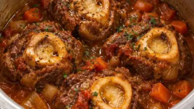 Ossobuco na panela de pressão: carne macia, saborosa e com molho irresistível