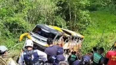 Passeio termina em grande comoção após acidente com ônibus escolar