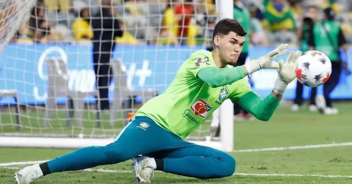 Pedro Morisco, goleiro do Coritiba, fala sobre a convocação para seleção brasileira