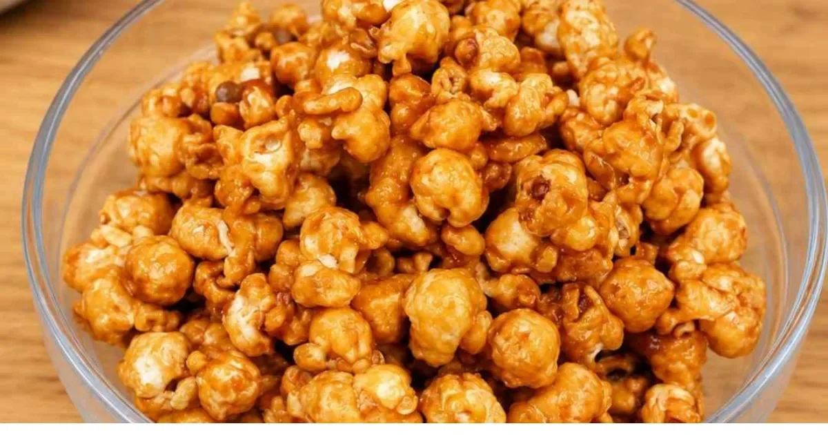 Pipoca Doce Caramelizada: receita crocante, saborosa e fácil de fazer em casa