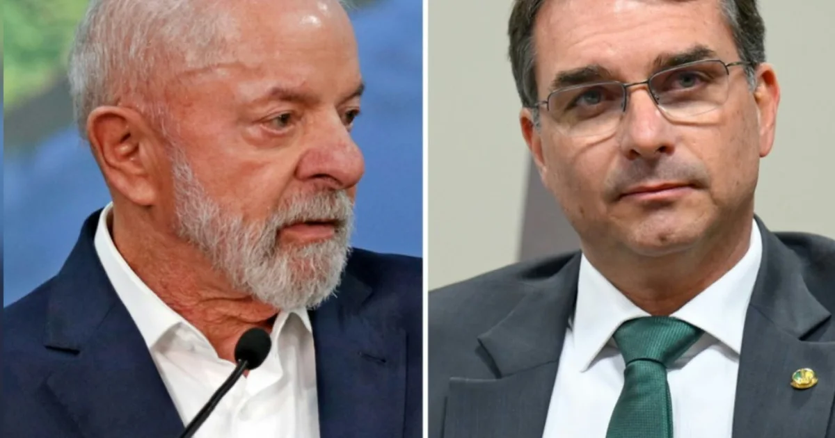 Quaest mostra oscilação entre Lula e Flávio Bolsonaro