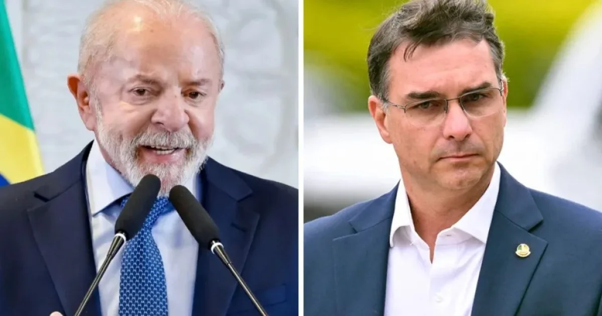 Quaest revela onde Lula e Flávio Bolsonaro estão praticamente empatados