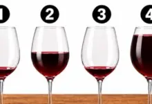 Qual das taças de vinho está cheia corretamente? A resposta pode estar no detalhe que quase ninguém observa