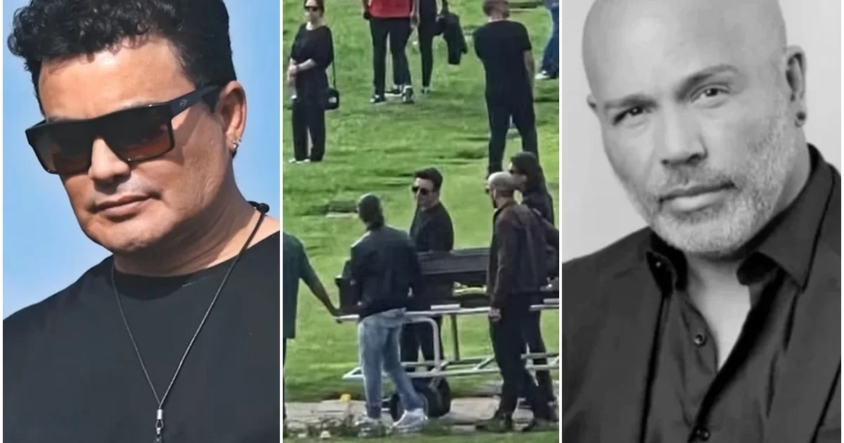 Renner se despede de Rick em velório e emociona fãs após perda do parceiro de 40 anos