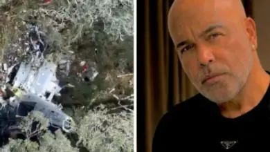 Rick e outras vítimas são retirados de helicóptero