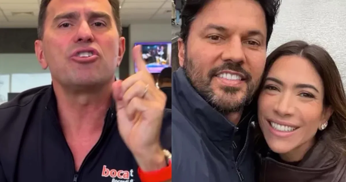 Rodrigo Bocardi faz revelação sobre marido de Patrícia Abravanel após saída do SBT