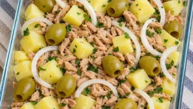 Salada de Batatas com Atum e Ovos: uma receita fácil, cremosa e cheia de sabor
